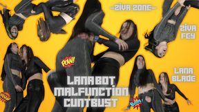 Ziva Fey Vs Lana Bot Malfunction Cuntbust