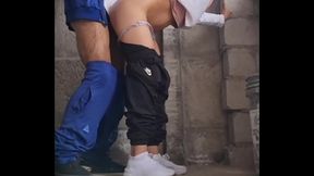 Latina nympho fucks in secret