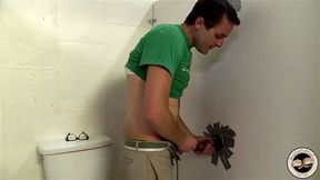 Aiden Parker Fucks A Black Guy In Restroom