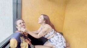 GAGGING TO THE EXTREME WITH MY DANGEROUS HANDS -- BY ARIEL - CLIP 01