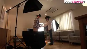 Sexy girl gagged and fucked hard by a huge Japanese cock