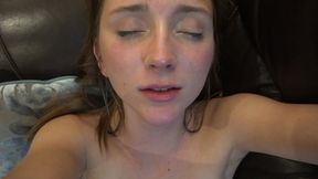 Jenya Lane takes you in deep with a hot POV blowjob