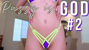 Pussy is GOD 2 by Princess Ashley - Bikini, Tease & Denial, Pussy Worship