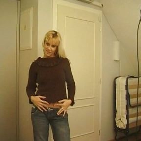 Marketa&#039;s first porn performance is a blonde whore who