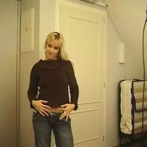 Marketa&#039;s first porn performance is a blonde whore who