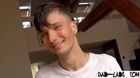 Teen shaved, spanked and fucked.