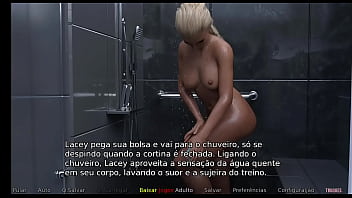 Ela acorda de manh&atilde_ cheia de tes&atilde_o e dar gostoso pro seu marido