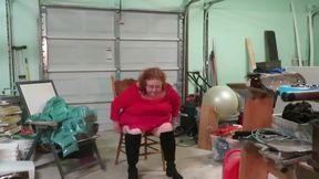 My Fat Ass Pops Some Huge Clear Balloons
