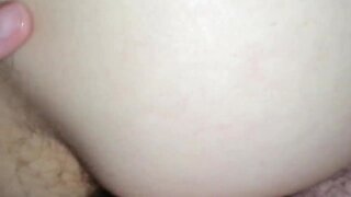 Knocking Off a petite tight bum