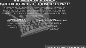 Dillion Carter shows off her big tits and rides cock - Reality Kings