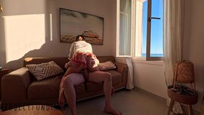 all natural girl in hot satin set has sunny summer window sex - projectfundiary