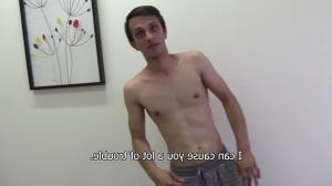 Czech lad with lean and young body nailed hard