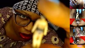 Trapped in My Sopping Wet Pussy - African Giantess, Pussy Vore, The Tiny Man I Found Became My Living Sex Toy