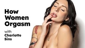 Charlotte Sins' intense Hitachi-powered orgasm&#x1F4A6; fest, getting her off in intimate close-up shots