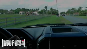Jessie Wylde's Broken Car Leads to a Big Cock Fix