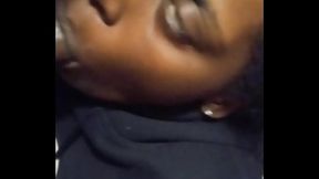 Testing her throat