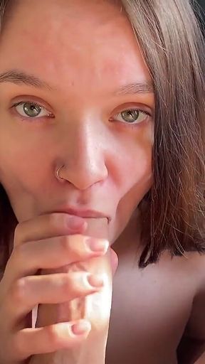 Stepsister Did the Housework and Helped Stepbrother Remove Dick's Erection