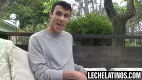 LecheLatinos.com - I let tattooed Ayun jerk and swallow my giant penis