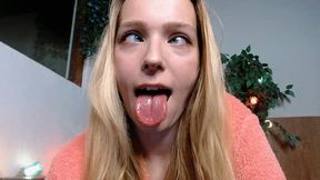Ahegao blowjob - mp4 720p