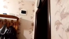 Sweet and slutty solo babe with big natural tits