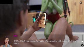 Demoness Sucks Cock While GF Swings - the Spellbook Corruption Route #6 Animated Sex Game