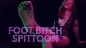 My Foot Bitch Spittoon : Beautiful Domme Makes You Drink Her Spit From Her Beautiful Soles Feet Spitting Humiliation