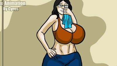 Two Married MILFs film a porn film in their basement with a big ass and a creampie surprise!