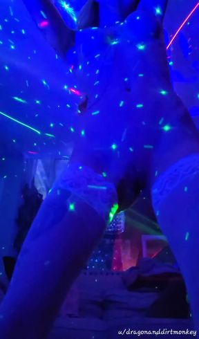 Raver girl takes on a wild ride