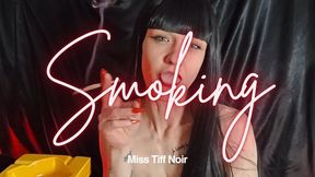 smooth satin sheets & XXL handrolled smoking session