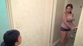 My best friend's mom is my favorite    Begging her to let me fuck her