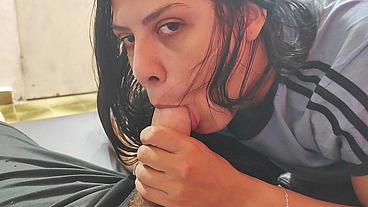 aquela amiga que ajuda com a boca babadinha