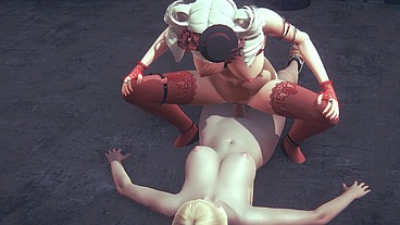 Hentai Uncensored - Tabusa fucked by Futanari at Tokyo's street - Japanese Asian Manga Anime Game Porn