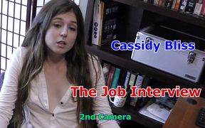 Cassidy Bliss the Job Interview 2nd Camera