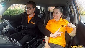 Super Cute Eighteen And Her Driving Instructor In Nasty Cheating Coarse Sex Clip