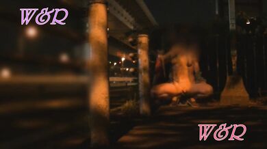 Public window boobs show turns her kinky fetish into a kawaii mess