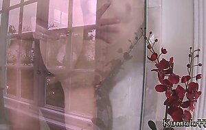 Kumalott - ALLY ANN, a Skinny Blonde Bitch is Creampied Passionately by fresh Cock.