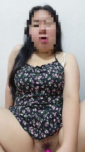 Beautiful big sister just came from a small village