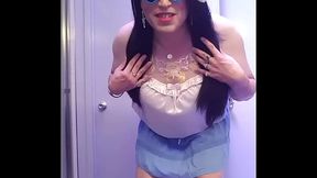 What To Do With An Old Pink Satiny Nightgown Outfit Video