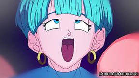 Slutty Mrs. Bulma's Birthday Orgy Bash