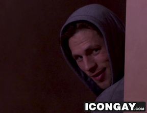 Sexy twink Jaime Steele and muscular DILF Billy banging hard