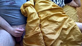 I Share a Bed with My Stepsister and Hear the Sounds of Sex Through the Wall. We Can't *** and Fucking Until I Creampie Her