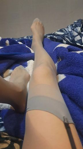 My leg tease