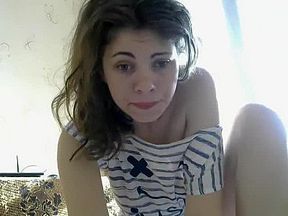 Brunette Teen Cutie Masturbating Solo 02