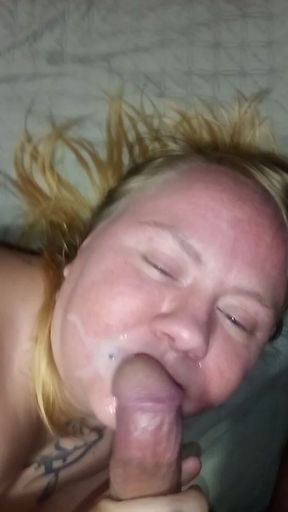 Wifey's Cum Facial Compilation