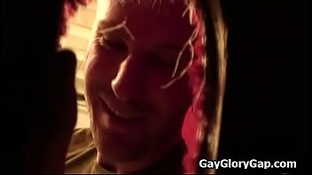 Hardcore Gay interracial gloryhole fuck party 24