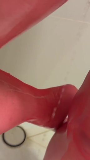 Peeing in Pantyhose