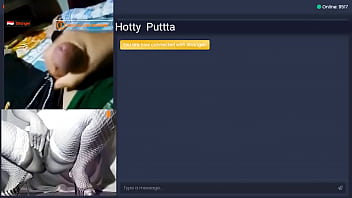 Cumtribute to Hotty Puttta on random chat