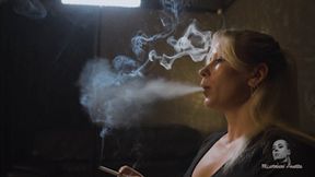 Burning between Anette's fingers FHD MP4