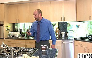 Petite stepdaughter Giselle Leon gets fucked hard by a perverted stepdad
