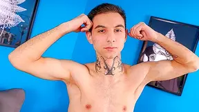 Desperate for Relief ~ Leon Grim's Intense Masturbation Session - Jawked